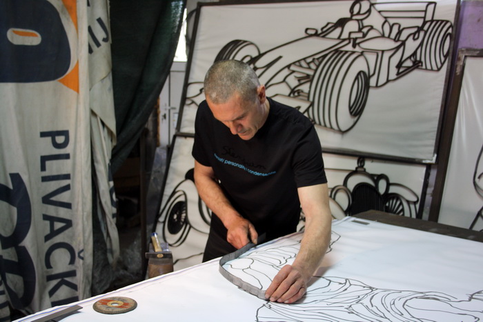 Kako stvara Goran Knezevic, Foto: Mladen Malik