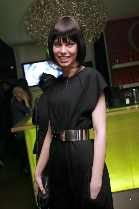 Zagreb, 220309.
Proslava 300-te epizode Red carpet-a, showbiz emisije Nove Tv, odrzana je u klubu Gallery na Jarunu.
Na slici: Mia Kovacic.
Foto: Neja Markicevic / Cropix