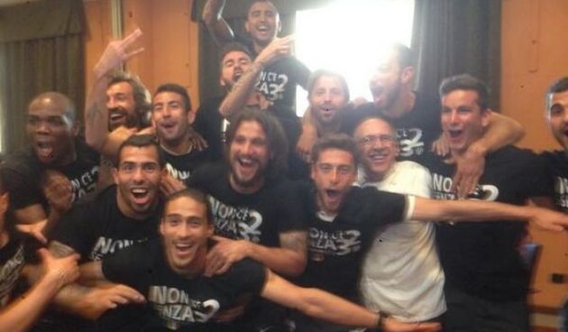 Feštanje igrača Juventusa, foto: tuttosport