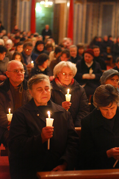 Misa za blagdan Svijećnice u crkvi Sv.Šime (Foto:Saša Čuka)