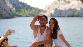 NP Krka: Poznati uživali na izletu u Nacionalnom parku Krka, Photo: Borna Filic/PIXSELL