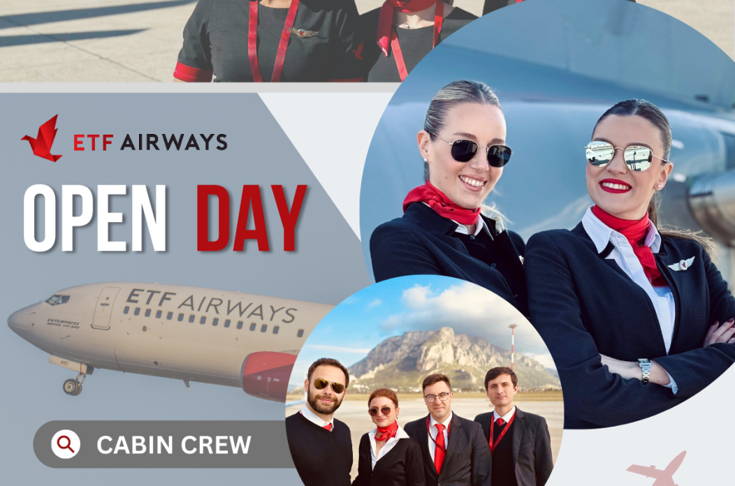 ETF Airways organizira Dane otvorenih vrata za kabinsko osoblje na Zračnoj luci Zadar