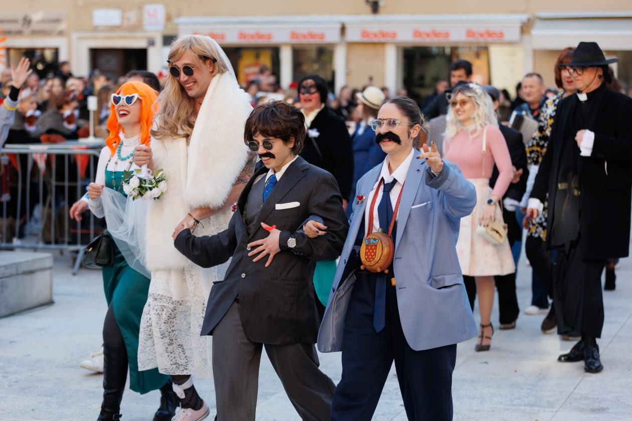 10 Karnevalska povorka Zadar 15.2.2026, Foto Bojan Bogdanić