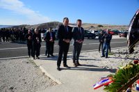 Obilježena 34. godišnjica obrane Paškog mosta Obilježena 34. godišnjica obrane Paškog mosta