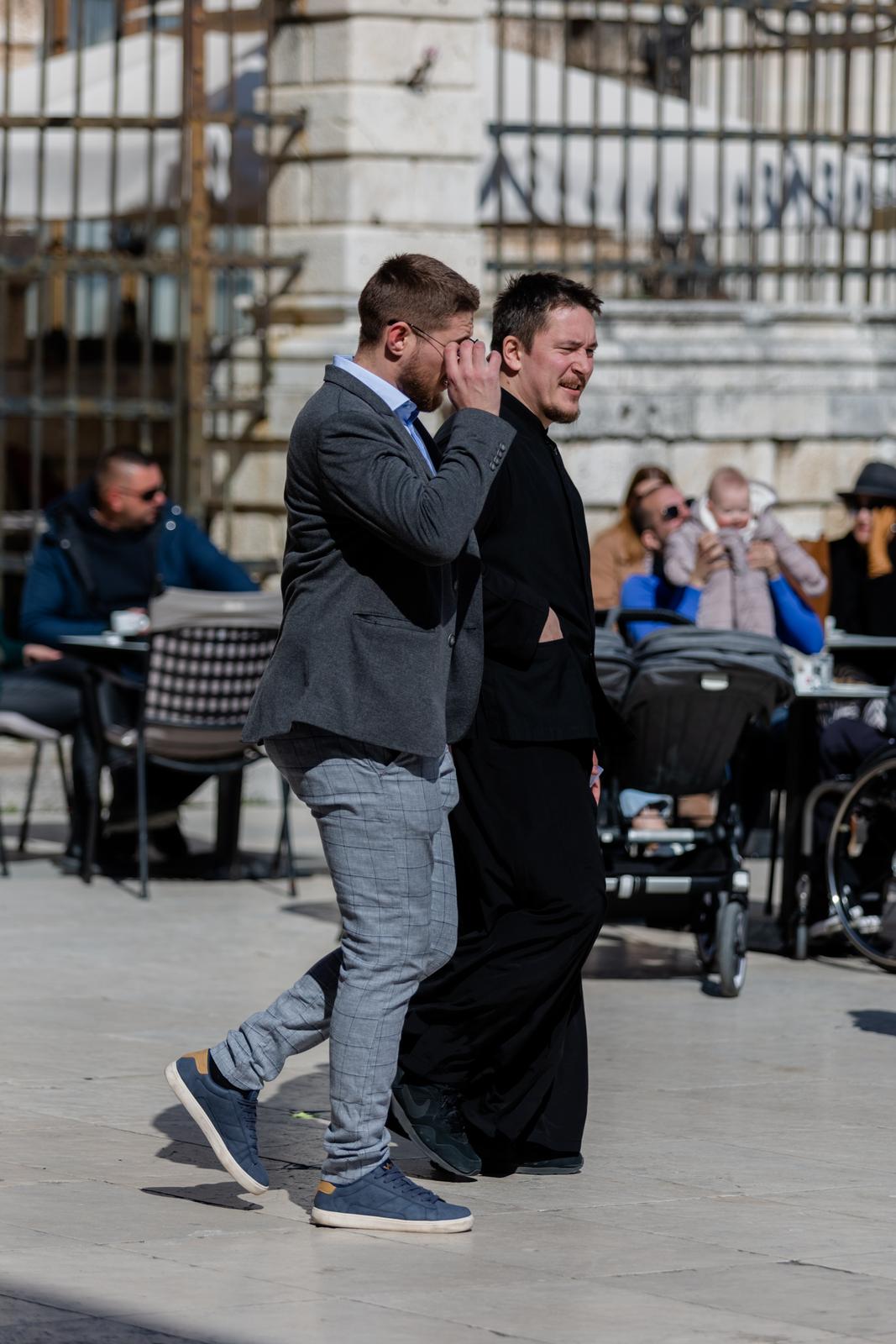 Sunčana nedjelja na zadarskim ulicama