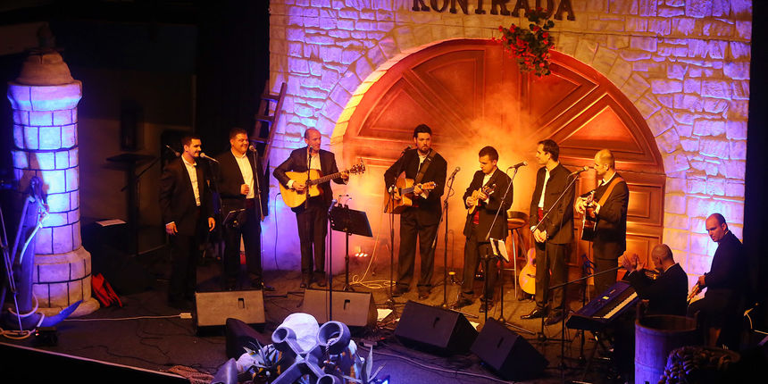 Humanitarni rođendanski koncert klape Kontrada u Arsenalu. Foto: Filip Brala Humanitarni rođendanski koncert klape Kontrada u Arsenalu. Foto: Filip Brala