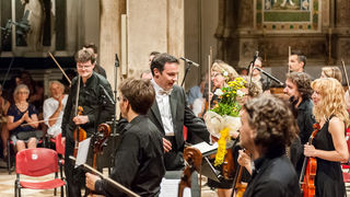 55. Glazbene večeri u Sv. Donatu: Koncert Zadarskog komornog orkestra i Romana Simovića, foto: Željko Karavida 55. Glazbene večeri u Sv. Donatu: Koncert Zadarskog komornog orkestra i Romana Simovića, foto: Željko Karavida