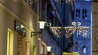 Blagdanske dekoracije u centru Zadra Blagdanske dekoracije u centru Zadra