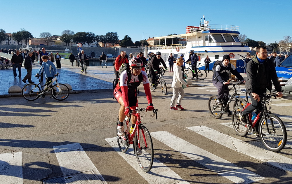 Start tradicionalne, 19. po redu Božiće biciklijade Zadar – Vir Start tradicionalne, 19. po redu Božiće biciklijade Zadar – Vir