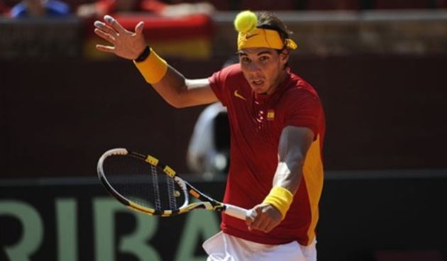 Rafael Nadal, foto: Paul Zimmer / daviscup.com