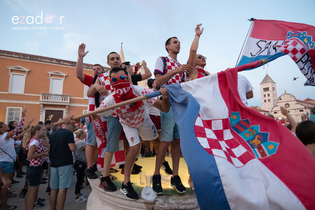 Veličanstven doček četvorice zadarskih Vatrenih