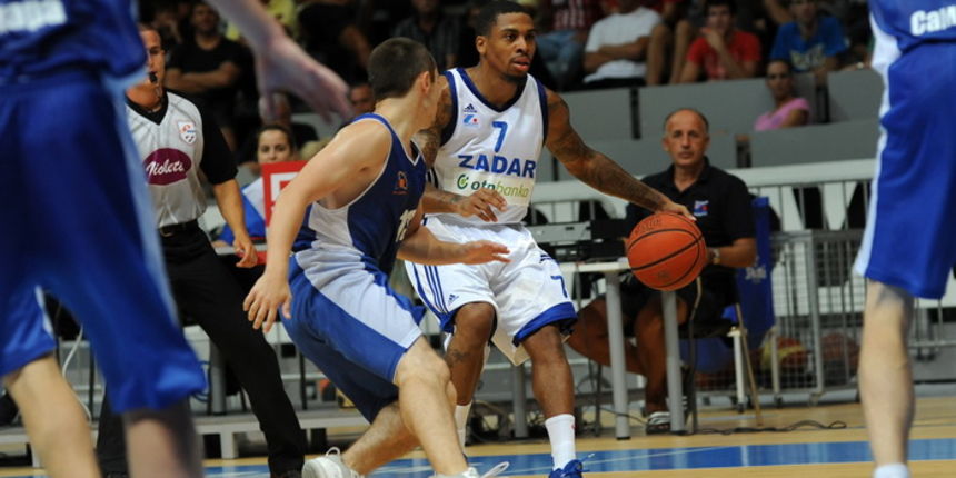 Zadar, 290812.Dvorana Kresimira Cosica na Visnjiku.Pripremna utakmica KK Zadar sa KK Samara iz Rusije.Na fotografiji: Gary Ervin (7).Foto: Luka Gerlanc / CROPIX Zadar, 290812.Dvorana Kresimira Cosica na Visnjiku.Pripremna utakmica KK Zadar sa KK Samara iz Rusije.Na fotografiji: Gary Ervin (7).Foto: Luka Gerlanc / CROPIX