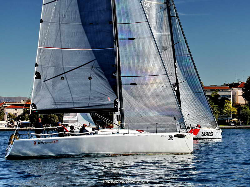 Zadarska Koka 2016. gledana s mora. Foto: Leonard Kvarantan Zadarska Koka 2016. gledana s mora. Foto: Leonard Kvarantan