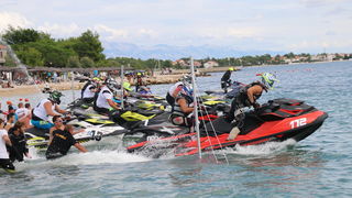 Plaža Jadro u Viru: Finalni dan posljednje utrke Alpe Adria Jet Ski Toura 2016. Foto: Kažimir Škrbić/Virski list