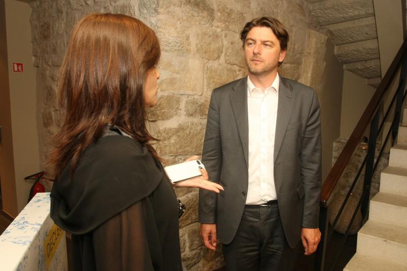 Zadar – Ministar turizma Darko Lorencin sastao se danas sa zupanom Stipom Zrilicem te s lokalnim gospodarstvenicima. Nakon sastanka ministar je obisao Hotel Bastion koji je prosle godine uvrsten u prestizno udruzenje Relais Chateaux. Photo: Dino Stanin/PI Zadar – Ministar turizma Darko Lorencin sastao se danas sa zupanom Stipom Zrilicem te s lokalnim gospodarstvenicima. Nakon sastanka ministar je obisao Hotel Bastion koji je prosle godine uvrsten u prestizno udruzenje Relais Chateaux. Photo: Dino Stanin/PI