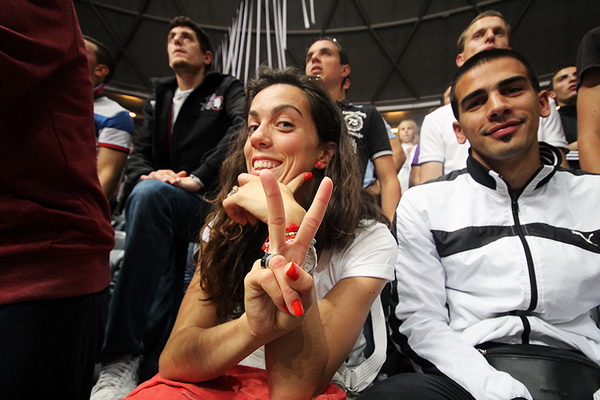 Najbolji navijači na svitu na utakmici Zadar-Cibona, Foto: Mia Čop Najbolji navijači na svitu na utakmici Zadar-Cibona, Foto: Mia Čop