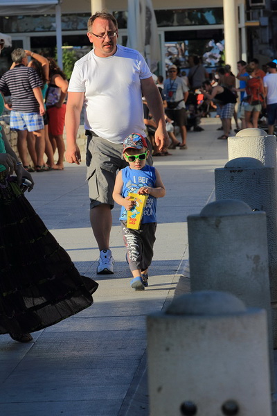 Skitnja gradom 22. srpnja 2013.  Foto: Roberto Lerga