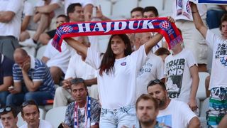 Stadion Poljud, Split – Uzvratna utakmica doigravanja za Europsku ligu, HNK Hajduk – FC Slovan Liberec 0-1. Photo: PIXSELL