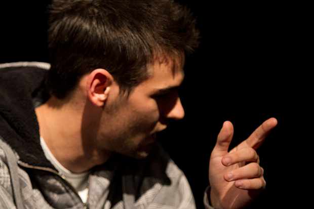 Hrvatsko narodno kazalište Zadar traži nove mlade talente za glumačku radionicu, a mi smo sinoć pratili audiciju na kojoj su se budućoj mentorici, glumici Jasni Ančić, predstavili prvi muški kandidati, foto Leo Banic