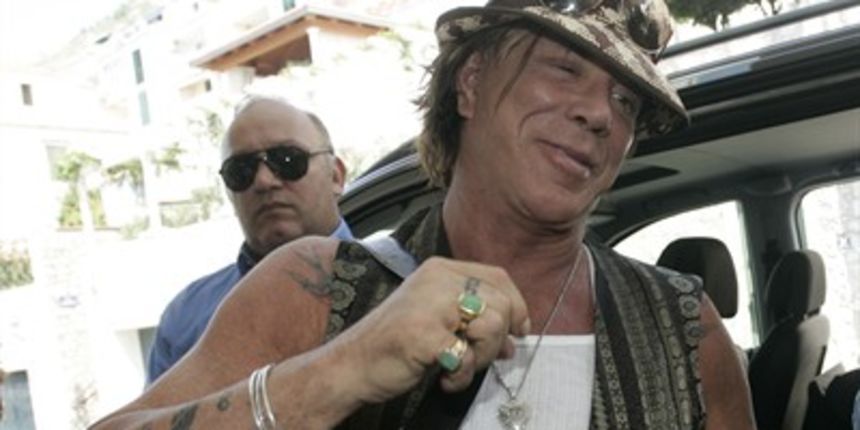 Mickey Rourke (foto: Branimir Kvartuc / CROPIX) Mickey Rourke (foto: Branimir Kvartuc / CROPIX)