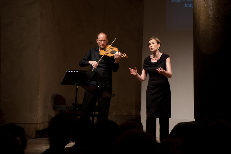 Barlaam i Jozafat u crkvi svetog Donata, foto: Darko Belancic