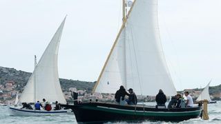 Murter: Po jakoj buri održana je tredicionalna 18. regata Latinsko idro – Murter 2015. Photo: Duško Jaramaz/PIXSELL Murter: Po jakoj buri održana je tredicionalna 18. regata Latinsko idro – Murter 2015. Photo: Duško Jaramaz/PIXSELL