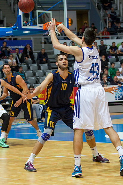 A-1 liga za prvaka, 6. kolo: KK Zadar – KK Zagreb 87-69, foto: Kristijan Orlić