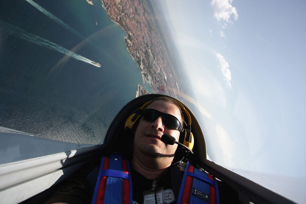 Đir akrobatskim zrakoplovom, Foto: Marin Gospić