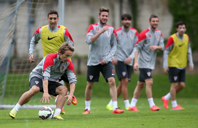 Trening hrvatske nogometne reprezentacije 2. rujna 2014. Photo: Igor Kralj/PIXSELL Trening hrvatske nogometne reprezentacije 2. rujna 2014. Photo: Igor Kralj/PIXSELL