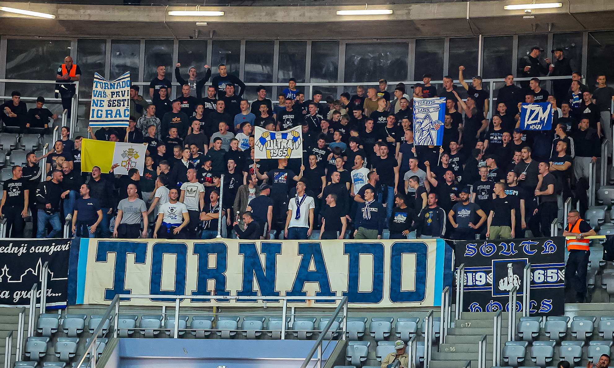 KK Zadar, KK Cibona, Tornado