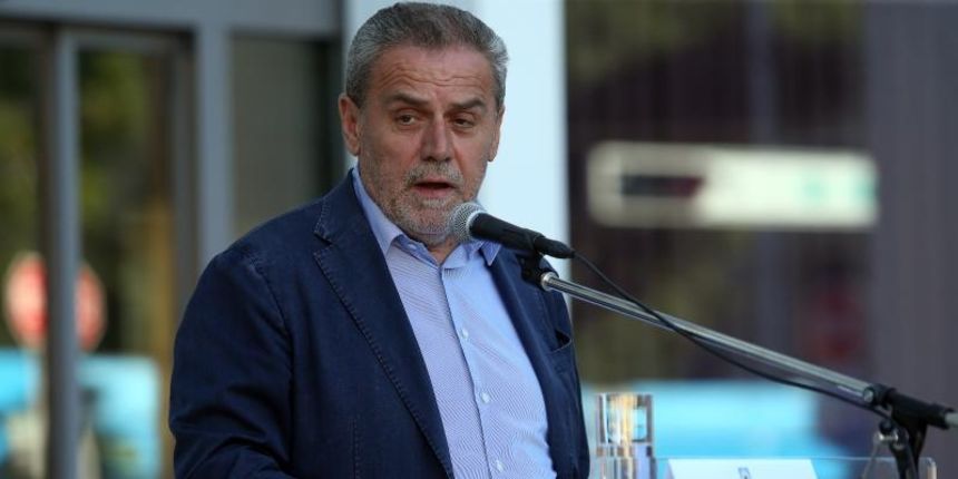 Milan Bandic odrzao je konferenciju za medije u vezi preimenovanja Trga marsala Tita u Trg Republike Hrvatske