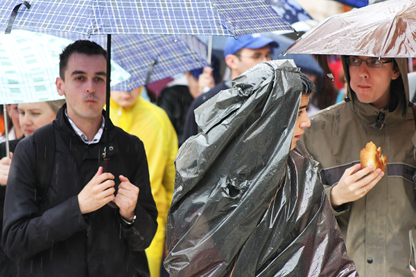 Dolazak sudionika SKM u Zadar (Foto:Saša Čuka)