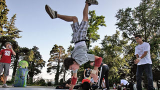 Grafiti, Hip hop & Break battles – Kapetanski park (foto: Marin Gospić)