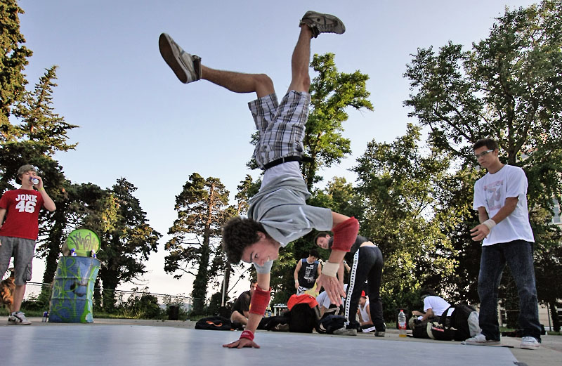 Grafiti, Hip hop & Break battles – Kapetanski park (foto: Marin Gospić)