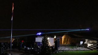 Sibenik – U noci muzeja u Sibeniku svecano je otvorena uredjena tvrdjava Barone. Cestitku za otvaranje uputio je i Jaksa Puljiz, zamjenik ministra regionalnog razvoja i fondova Europske unije. Svjetlosna igra laserskih zraka simbolicno je povezala tvrdjav Sibenik – U noci muzeja u Sibeniku svecano je otvorena uredjena tvrdjava Barone. Cestitku za otvaranje uputio je i Jaksa Puljiz, zamjenik ministra regionalnog razvoja i fondova Europske unije. Svjetlosna igra laserskih zraka simbolicno je povezala tvrdjav