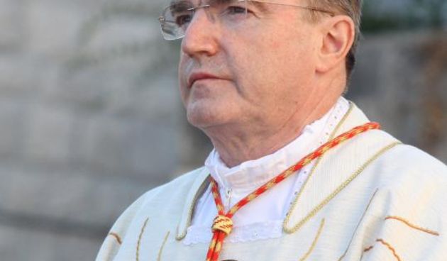 03.08.2013., Trogir – U Kazoticevom nacionalnom svetistu nadbiskup Josip Bozanic predvodio misu u cast blazenog Augustina Kazotica, dominikanskog biskupa i prvog hrvatskog sveca u Trogiru. Photo: Ivana Ivanovic/PIXSELL