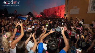 Veličanstven doček četvorice zadarskih Vatrenih