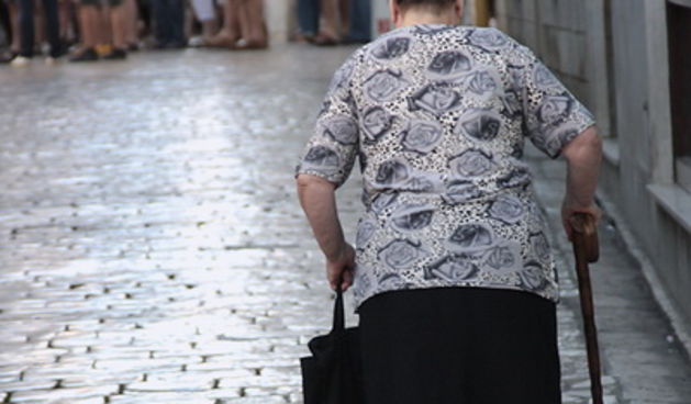 Djir po gradu 18. rujna 2009., Starica, umirovljenica