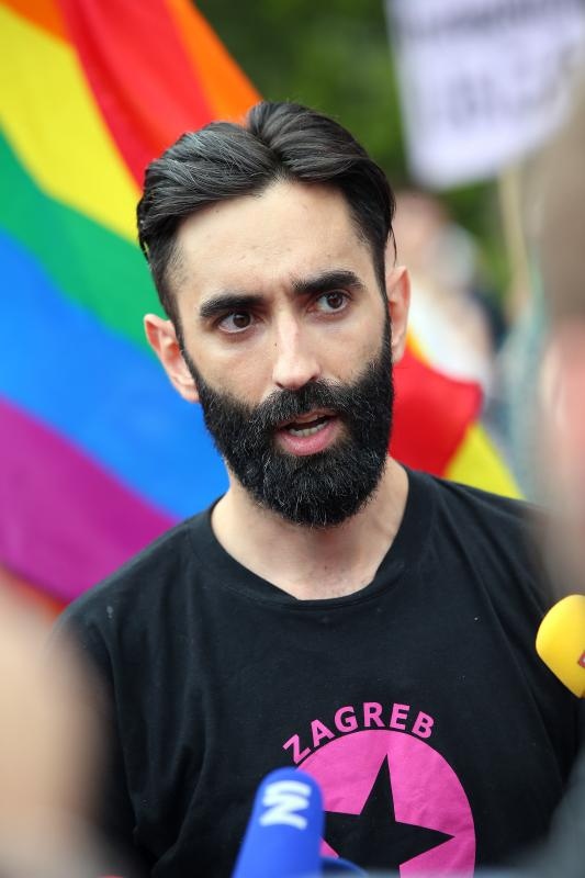 Održan je XV Zagreb Pride pod motom Još Hrvatska ni propala. Photo: PIXSELL Održan je XV Zagreb Pride pod motom Još Hrvatska ni propala. Photo: PIXSELL