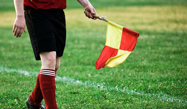 Nogometni sudac / Ilustracija