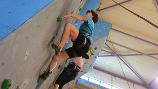 Bibinje: Natjecanje u sportskom penjanju na umjetnoj stijeni, foto: Leo Banić