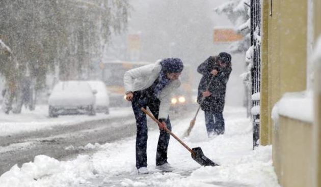 Čišćenje snijega, foto: Goran Ferbezar