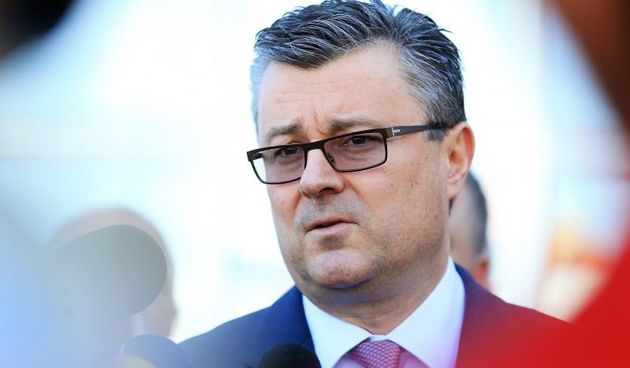 Tihomir Orešković u Vukovaru. Photo: Davor Javorovic/PIXSELL