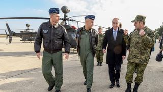 Zemunik: Predstavljena Eskadrila helikoptera OH-58D Kiowa Warrior