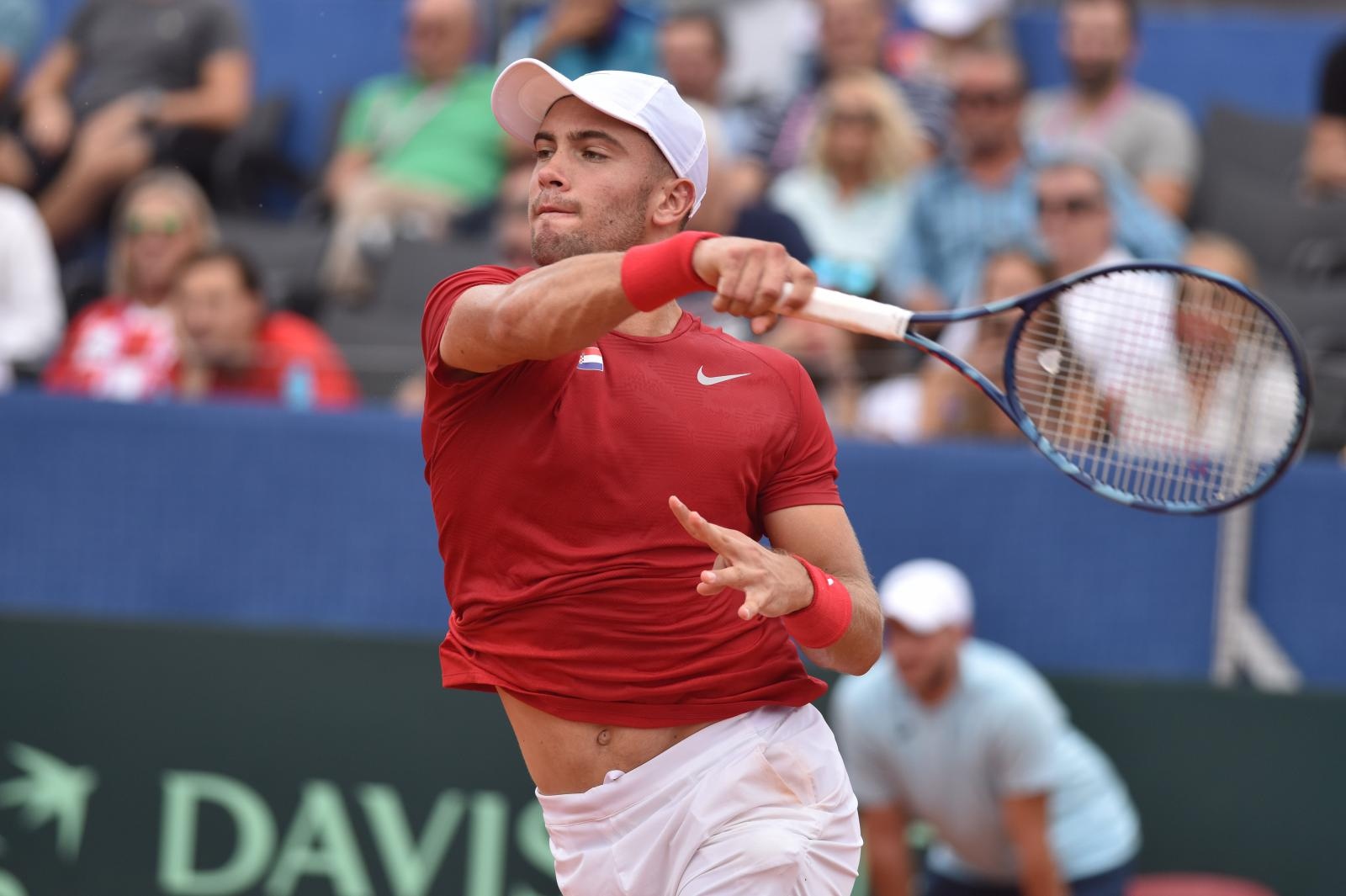 Davis Cup: Borna Ćorić – Steve Johnson Davis Cup: Borna Ćorić – Steve Johnson