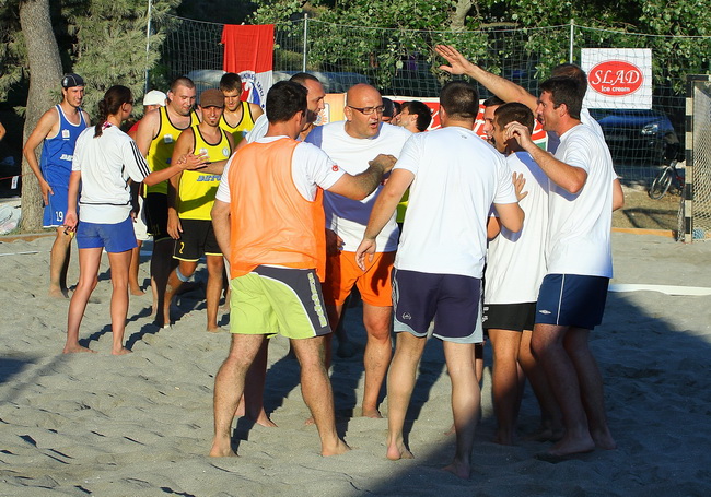 Revijalna utakmica rukometa na pijesku foto: Angelo Virag Revijalna utakmica rukometa na pijesku foto: Angelo Virag