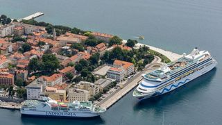 Zadar iz zraka, zračna panorama