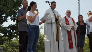 Blagosolov križa na brdu Brisnica Blagosolov križa na brdu Brisnica