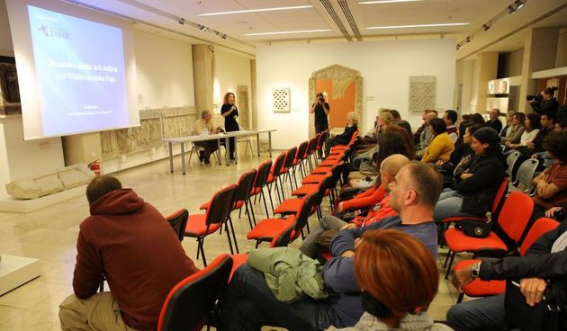 04.11.2013., Zadar – U Arheoloskom muzeju predavanjem dr. sc. Smiljana Gluscevica otvorena je manifestacija Zadar more. Photo: Filip Brala/PIXSELL