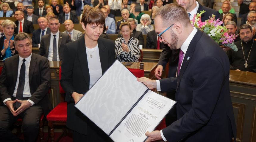 Zagrepčanka godine Mirela Čavajda Zagrepčanka godine Mirela Čavajda